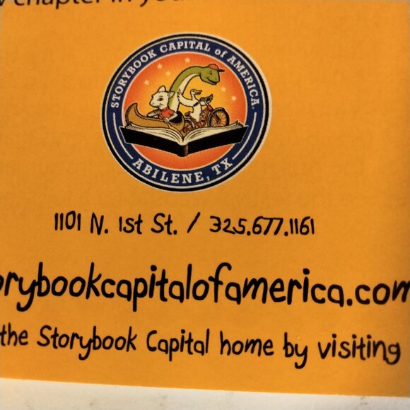 Adventure Guide Booklet Abilene TX Storybook Capital Of America Family Activity - Picture 7 of 7